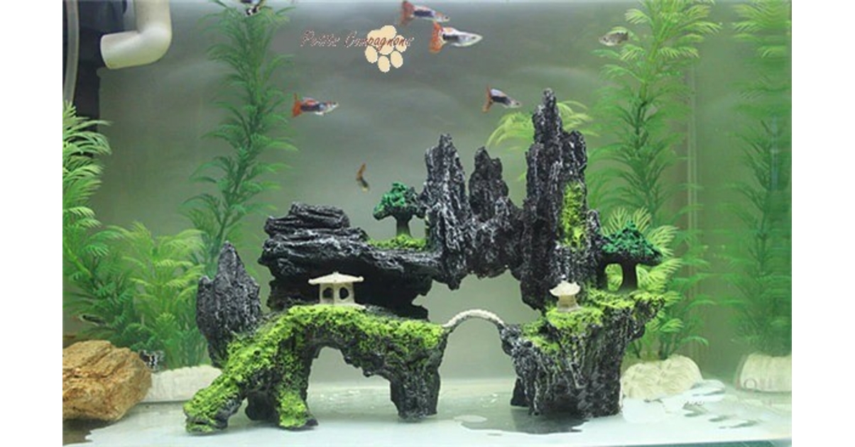 Zen aquarium decorations clearance